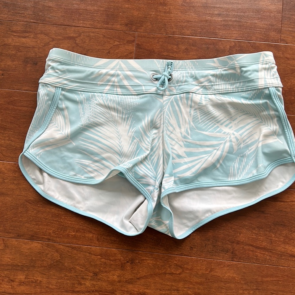 LIGHT BLUE ATHLETA SWIM SHORTS SIZE SMALL